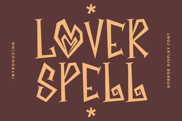 Enchanting Brand Design with the Lover Spell Font