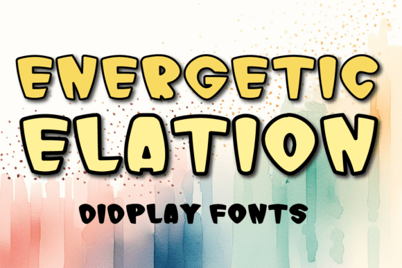 Energetic Elation: A Typeface Bursting With Campaign Energy