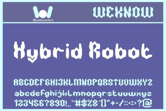 Find Your Brand Edge with the Hybrid Robot Display Font
