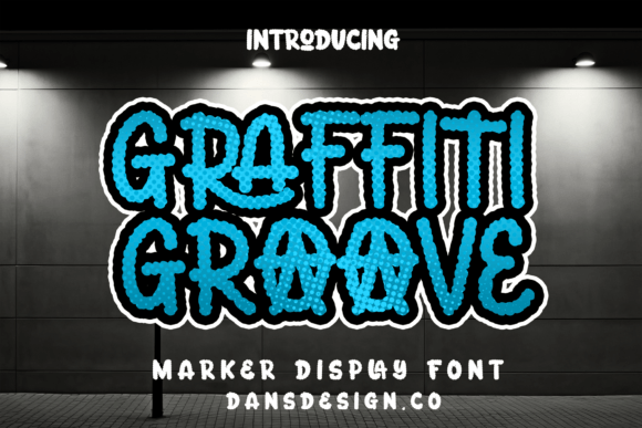 Graffiti Groove Font: Urban Style for Digital Brands