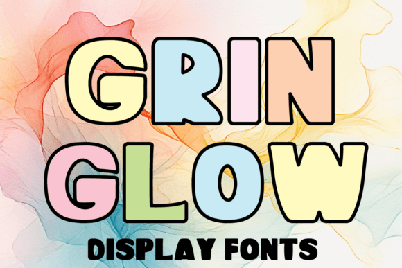 Grin Glow: A Bold Display Font That Shapes Editorial Character