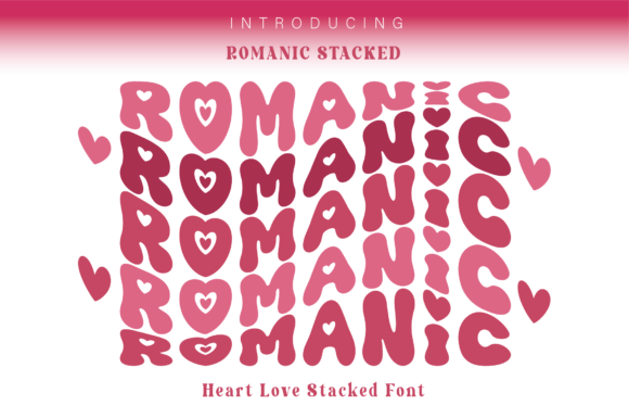 Romanic: The Retro Stacked Typeface for Bold Web Design