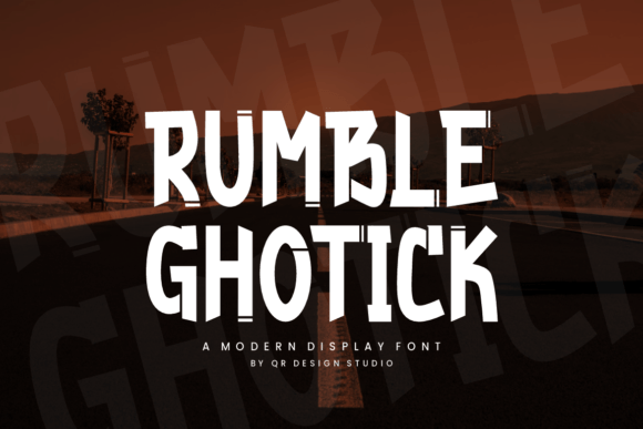 Rumble Ghotick: A Playful Display Font for Editorial Design