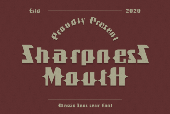 Sharpness Mouth: The Modern Display Font for Campaign Clarity