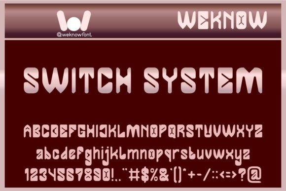 Switch System Font Brings Editorial Edge to Modern Publishing