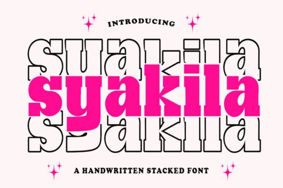 Syakila: A Display Font That Commands Campaign Attention