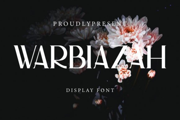 Warbiazah: A Timeless Serif Display Font for Makers