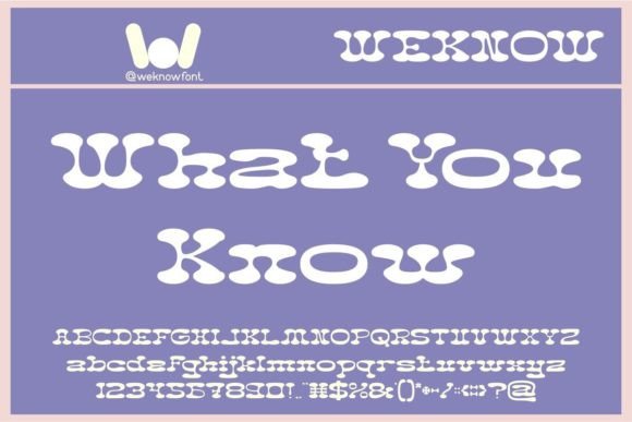 What You Know Font for Crisp Editorial Headers