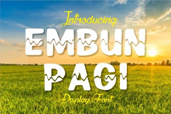 Why Embun Pagi Is the Display Font Your Brand Needs